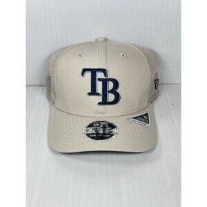 New Era Tampa Bay Rays MLB 9SEVENTY Trucker Adjustable Stretch Snap Hat Cap